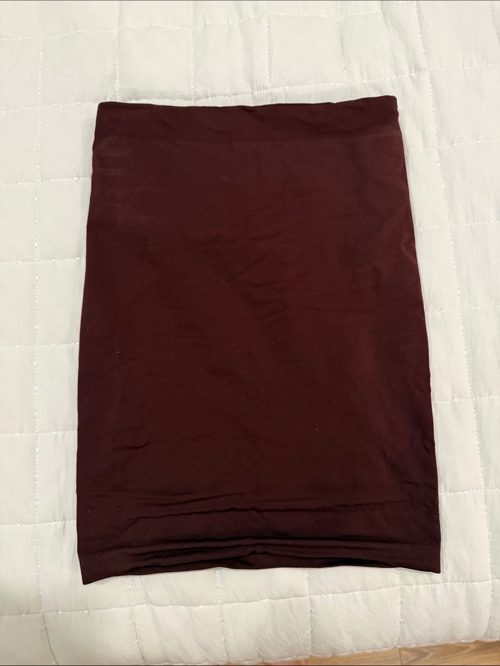 Women’s Stretch Tube Top - Burgundy